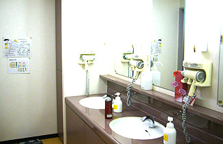 パウダーコーナー