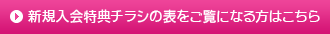 新規入会特典チラシの表をご覧になる方はこちら