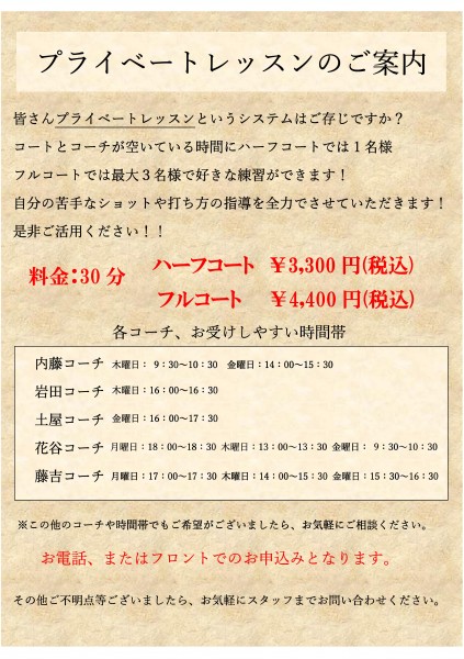 Microsoft Word - プライベートレッスンPOP - コピー